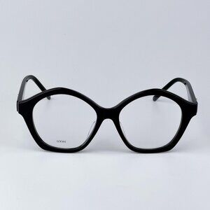 Loewe CURVY  LW50053F 001 Men NEW AUTHENTIC Eyeglasses Black Round